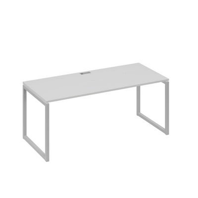А4 С4 026 СЕ (Серый/Серый) Стол письменный на металлокаркасе QUATTRO