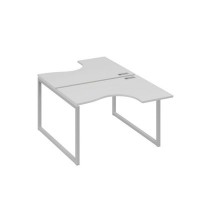 А4 С4 180 СЕ (Серый/Серый) Рабочая станция опоры QUATTRO столы 2х120 Классика