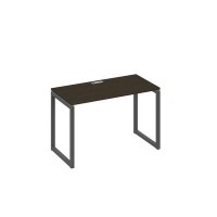 А4 А4 003 ВТ (Венге темный/Антрацит) Стол письменный на металлокаркасе QUATTRO