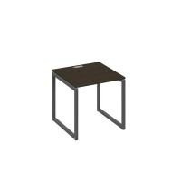 А4 А4 021 ВТ (Венге темный/Антрацит) Стол письменный на металлокаркасе QUATTRO