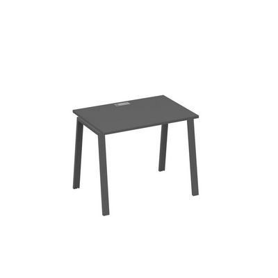 А4 А3 012 АР (Антрацит премиум/Антрацит) Стол письменный на металлокаркасе TRE