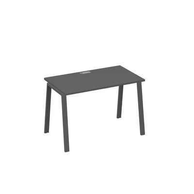 А4 А3 013 АР (Антрацит премиум/Антрацит) Стол письменный на металлокаркасе TRE