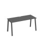 А4 А3 015 АР (Антрацит премиум/Антрацит) Стол письменный на металлокаркасе TRE