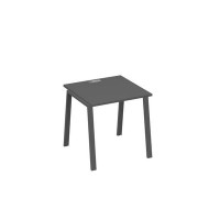 А4 А3 021 АР (Антрацит премиум/Антрацит) Стол письменный на металлокаркасе TRE