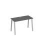 А4 С3 003 АР (Антрацит премиум/Серый) Стол письменный на металлокаркасе TRE