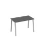 А4 С3 013 АР (Антрацит премиум/Серый) Стол письменный на металлокаркасе TRE