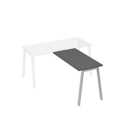 А4 С3 072 АР (Антрацит премиум/Серый) Брифинг-приставка с каркасом TRE