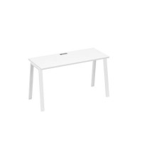 А4 Б3 004 БП (Белый премиум/Белый) Стол письменный на металлокаркасе TRE
