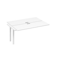 А4 Б3 172-1 БП (Белый премиум/Белый) Секция станции на металлокаркасе TRE 2х160