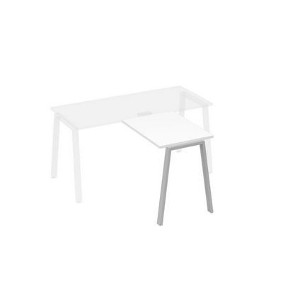 А4 С3 071 БП (Белый премиум/Серый) Брифинг-приставка с каркасом TRE