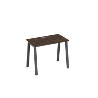 А4 А3 002 ДР (Дуб ристретто/Антрацит) Стол письменный на металлокаркасе TRE