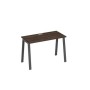 А4 А3 003 ДР (Дуб ристретто/Антрацит) Стол письменный на металлокаркасе TRE