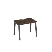 А4 А3 012 ДР (Дуб ристретто/Антрацит) Стол письменный на металлокаркасе TRE