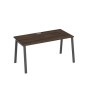 А4 А3 025 ДР (Дуб ристретто/Антрацит) Стол письменный на металлокаркасе TRE