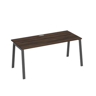 А4 А3 026 ДР (Дуб ристретто/Антрацит) Стол письменный на металлокаркасе TRE