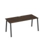 А4 А3 026 ДР (Дуб ристретто/Антрацит) Стол письменный на металлокаркасе TRE