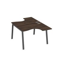 А4 А3 180 ДР (Дуб ристретто/Антрацит) Рабочая станция опоры TRE столы 2х120 Классика