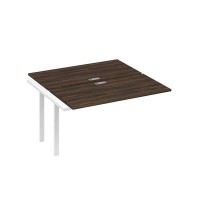 А4 Б3 174-1 ДР (Дуб ристретто/Белый) Секция станции на металлокаркасе TRE 2х140