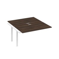 А4 Б3 177-1 ДР (Дуб ристретто/Белый) Секция станции на металлокаркасе TRE 2х140