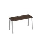 А4 С3 004 ДР (Дуб ристретто/Серый) Стол письменный на металлокаркасе TRE