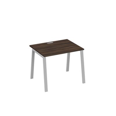 А4 С3 022 ДР (Дуб ристретто/Серый) Стол письменный на металлокаркасе TRE