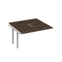 А4 С3 174-1 ДР (Дуб ристретто/Серый) Секция станции на металлокаркасе TRE 2х140