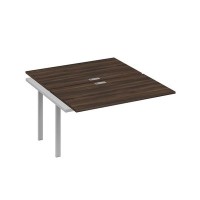 А4 С3 177-1 ДР (Дуб ристретто/Серый) Секция станции на металлокаркасе TRE 2х140