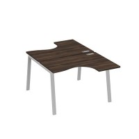 А4 С3 180 ДР (Дуб ристретто/Серый) Рабочая станция опоры TRE столы 2х120 Классика