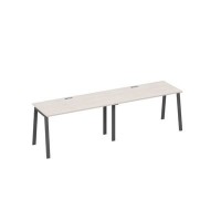 А4 А3 014-2 ДШ (Дуб шамони/Антрацит) Рабочая станция 2х140 опоры TRE