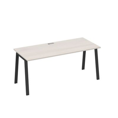 А4 А3 016 ДШ (Дуб шамони/Антрацит) Стол письменный на металлокаркасе TRE