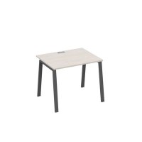 А4 А3 022 ДШ (Дуб шамони/Антрацит) Стол письменный на металлокаркасе TRE