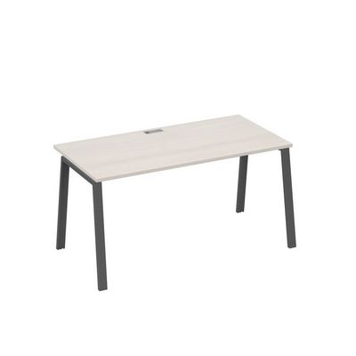 А4 А3 025 ДШ (Дуб шамони/Антрацит) Стол письменный на металлокаркасе TRE