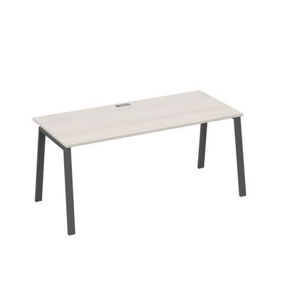 А4 А3 026 ДШ (Дуб шамони/Антрацит) Стол письменный на металлокаркасе TRE