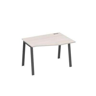 А4 А3 062 ДШ (Дуб шамони/Антрацит) Стол эргономичный правый "Техно" на металлокаркасе TRE