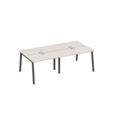 А4 А3 170-2 ДШ (Дуб шамони/Антрацит) Станция 4х120 рабочая с металлокаркасом TRE