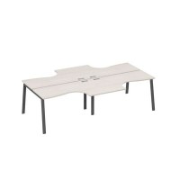 А4 А3 181-2 ДШ (Дуб шамони/Антрацит) Рабочая станция TRE столы 4х140 Классика