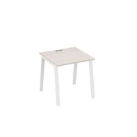 А4 Б3 021 ДШ (Дуб шамони/Белый) Стол письменный на металлокаркасе TRE