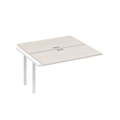 А4 Б3 174-1 ДШ (Дуб шамони/Белый) Секция станции на металлокаркасе TRE 2х140