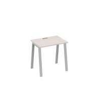 А4 С3 001 ДШ (Дуб шамони/Серый) Стол письменный на металлокаркасе TRE