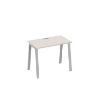 А4 С3 002 ДШ (Дуб шамони/Серый) Стол письменный на металлокаркасе TRE