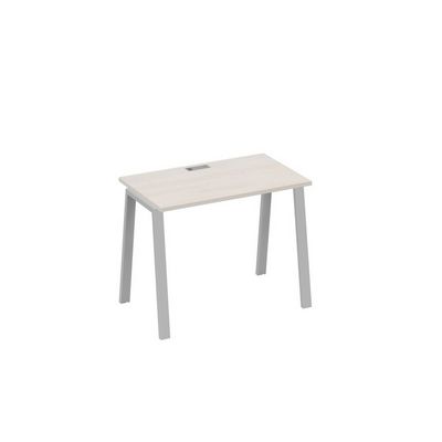 А4 С3 002 ДШ (Дуб шамони/Серый) Стол письменный на металлокаркасе TRE