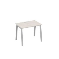 А4 С3 012 ДШ (Дуб шамони/Серый) Стол письменный на металлокаркасе TRE