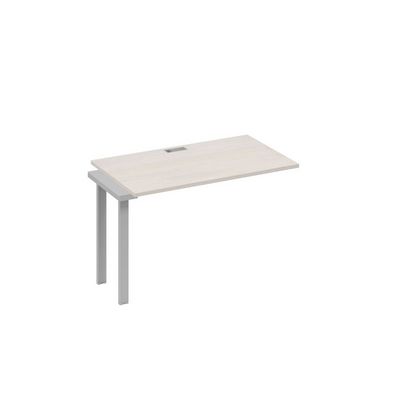 А4 С3 013-1 ДШ (Дуб шамони/Серый) Секция стола 120 рабочей станции на каркасе TRE