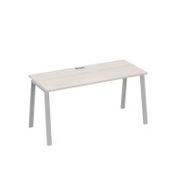 А4 С3 015 ДШ (Дуб шамони/Серый) Стол письменный на металлокаркасе TRE