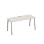 А4 С3 015 ДШ (Дуб шамони/Серый) Стол письменный на металлокаркасе TRE