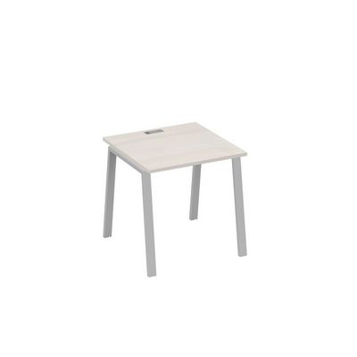 А4 С3 021 ДШ (Дуб шамони/Серый) Стол письменный на металлокаркасе TRE