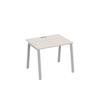 А4 С3 022 ДШ (Дуб шамони/Серый) Стол письменный на металлокаркасе TRE