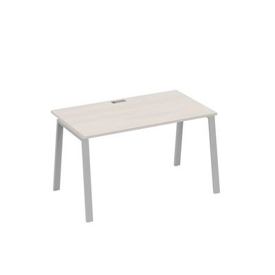 А4 С3 024 ДШ (Дуб шамони/Серый) Стол письменный на металлокаркасе TRE