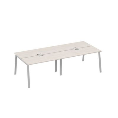 А4 С3 171-2 ДШ (Дуб шамони/Серый) Станция 4х140 рабочая с металлокаркасом TRE