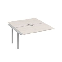 А4 С3 177-1 ДШ (Дуб шамони/Серый) Секция станции на металлокаркасе TRE 2х140